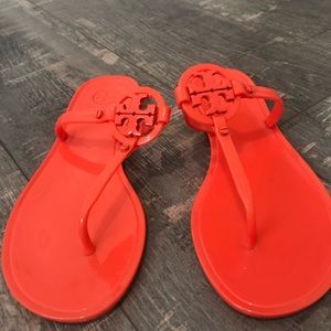 Tory Burch mini miller jelly sandal. Size 7
